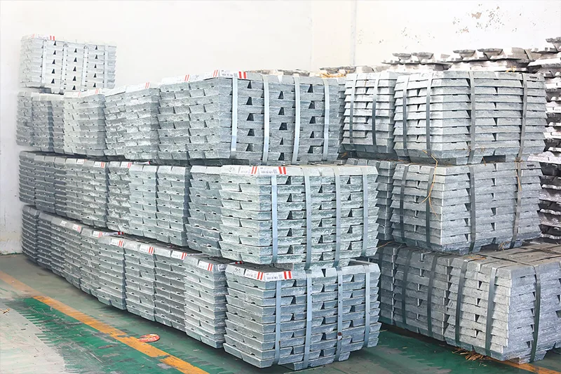 Einführung in Barren aus Zink-Aluminium-Legierungen.